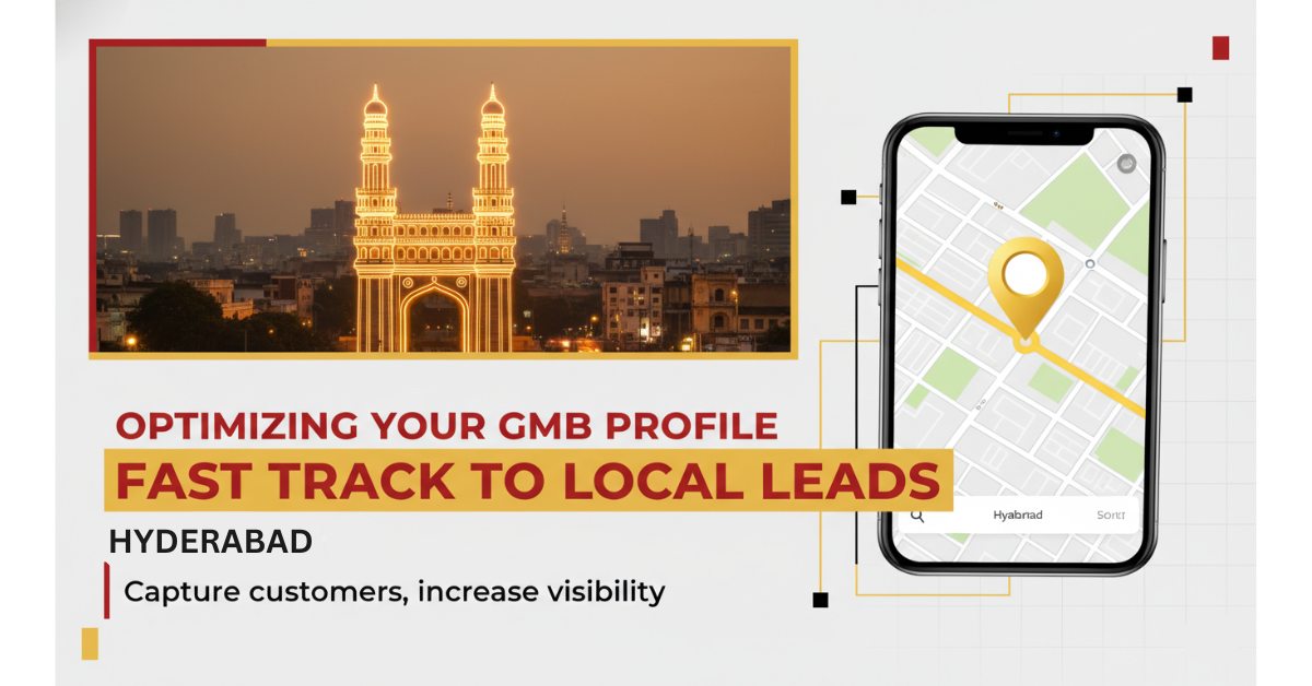 Google My Business listing services in Hyderabad showing map pack dominance