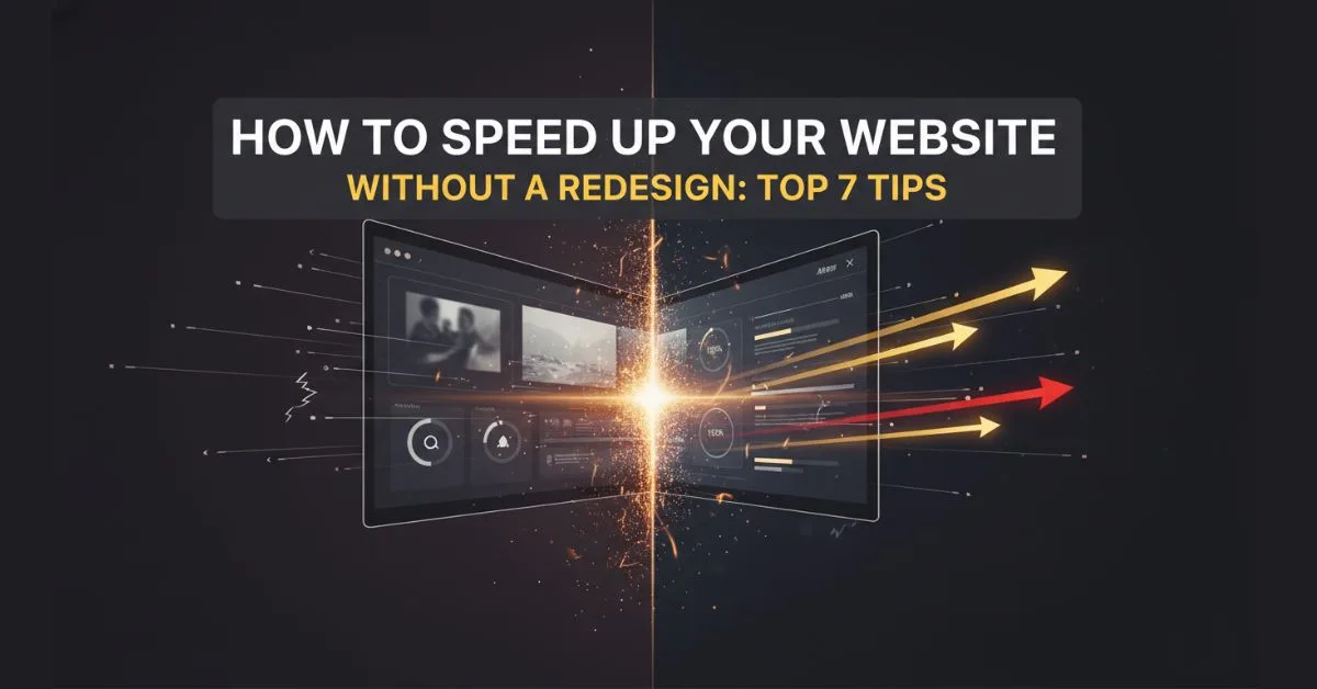 How to Speed Up Your Website Without a Redesign: 7 Top Tips