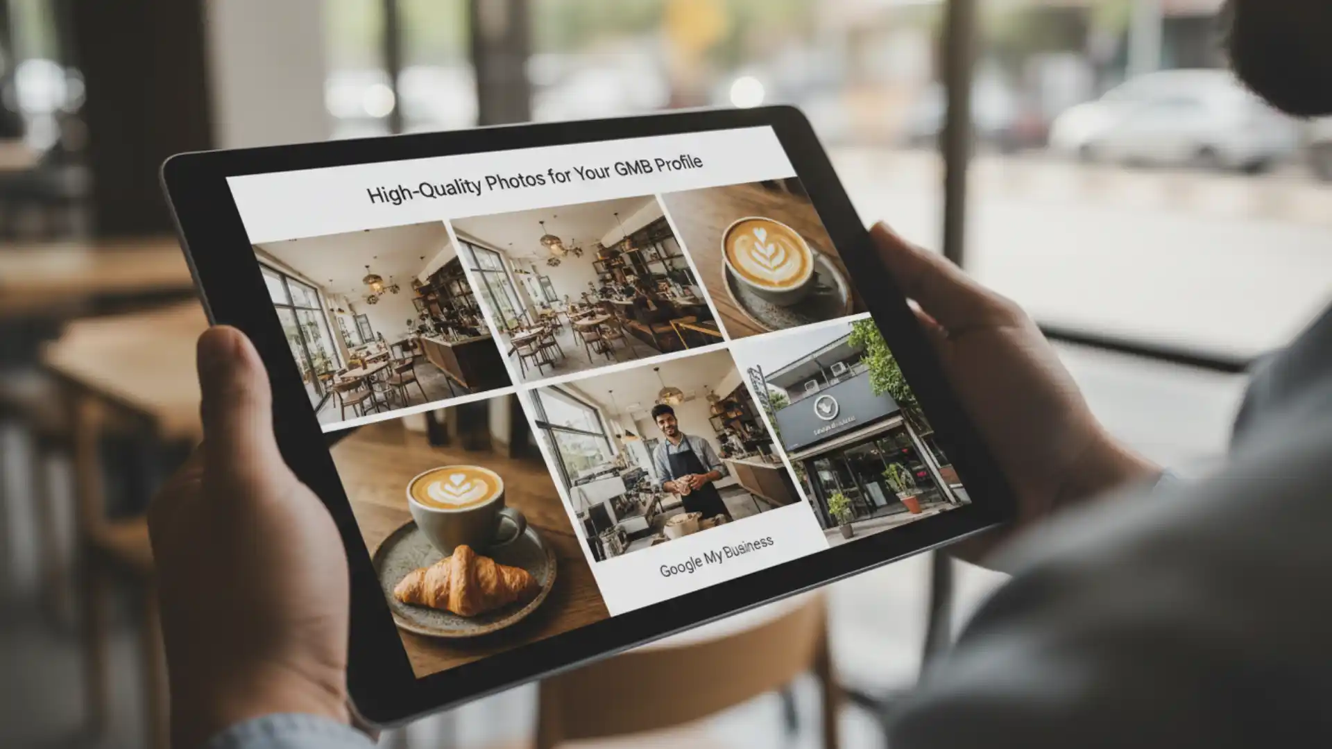 high quality photos for Google My Business profile