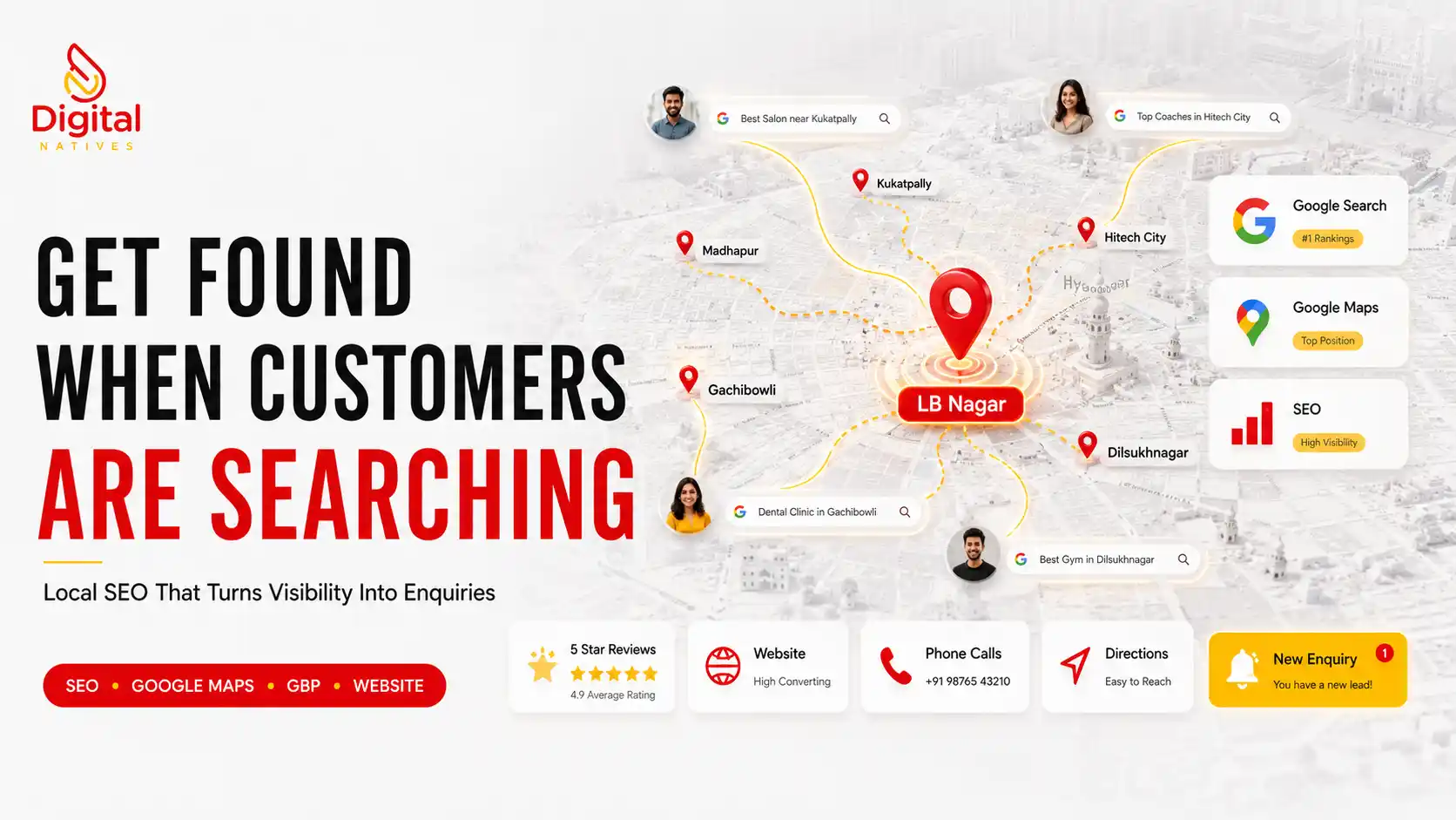 Local SEO Hyderabad lead generation strategy