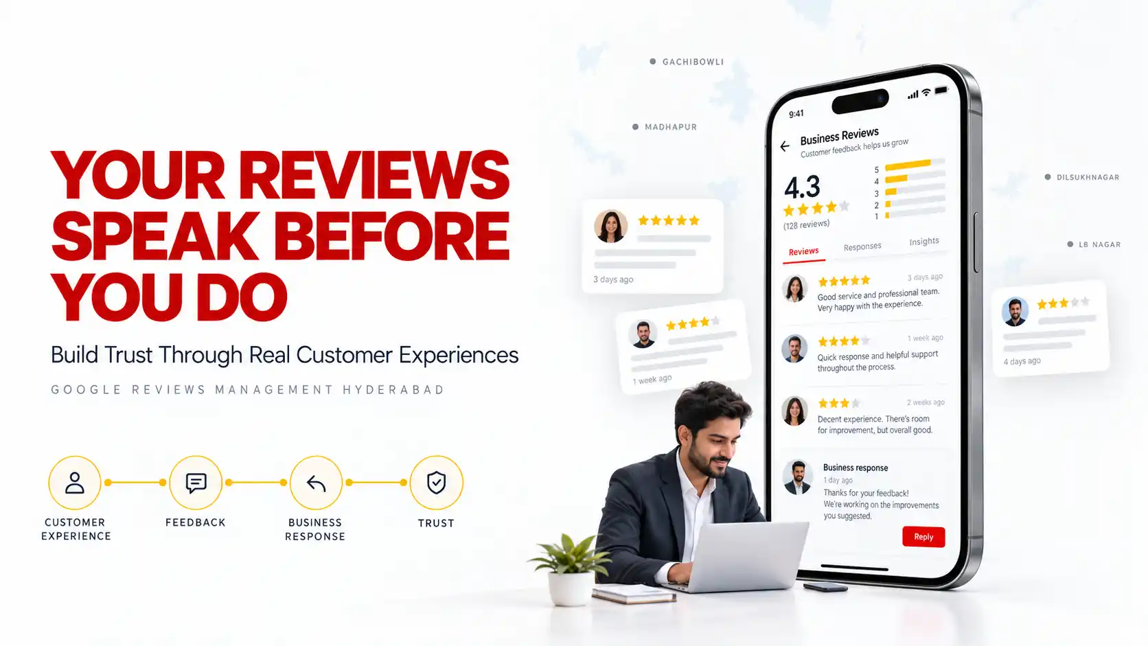 Google Reviews Management Hyderabad