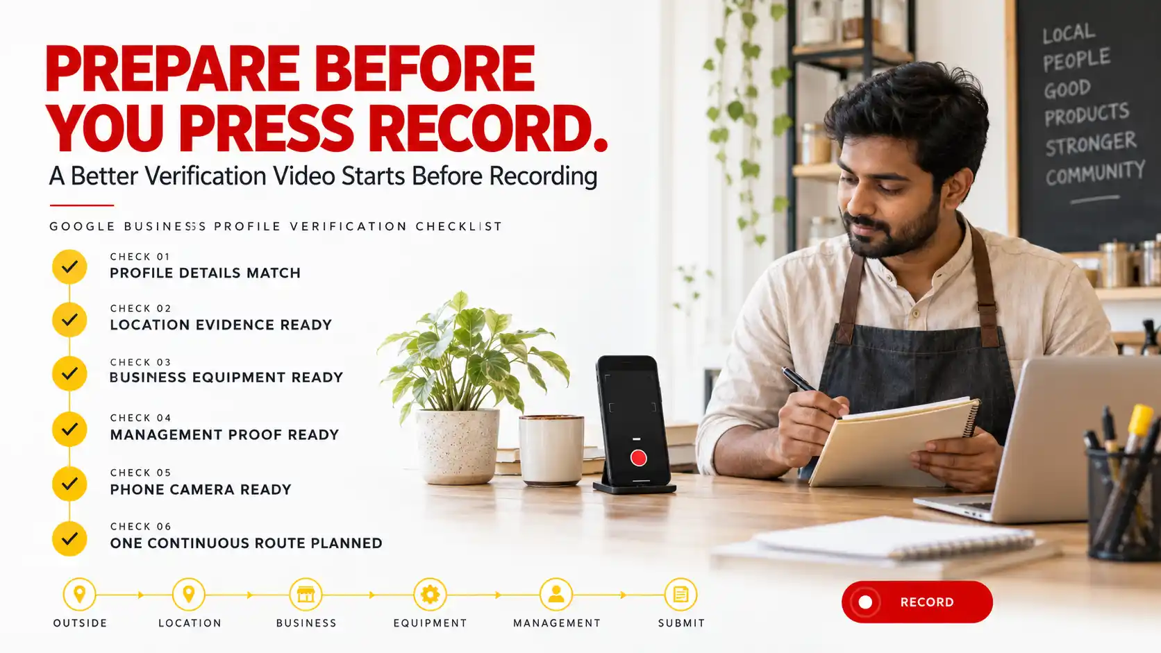 Google Business Profile Verification Checklist Google Business Profile Verification Hyderabad checklist