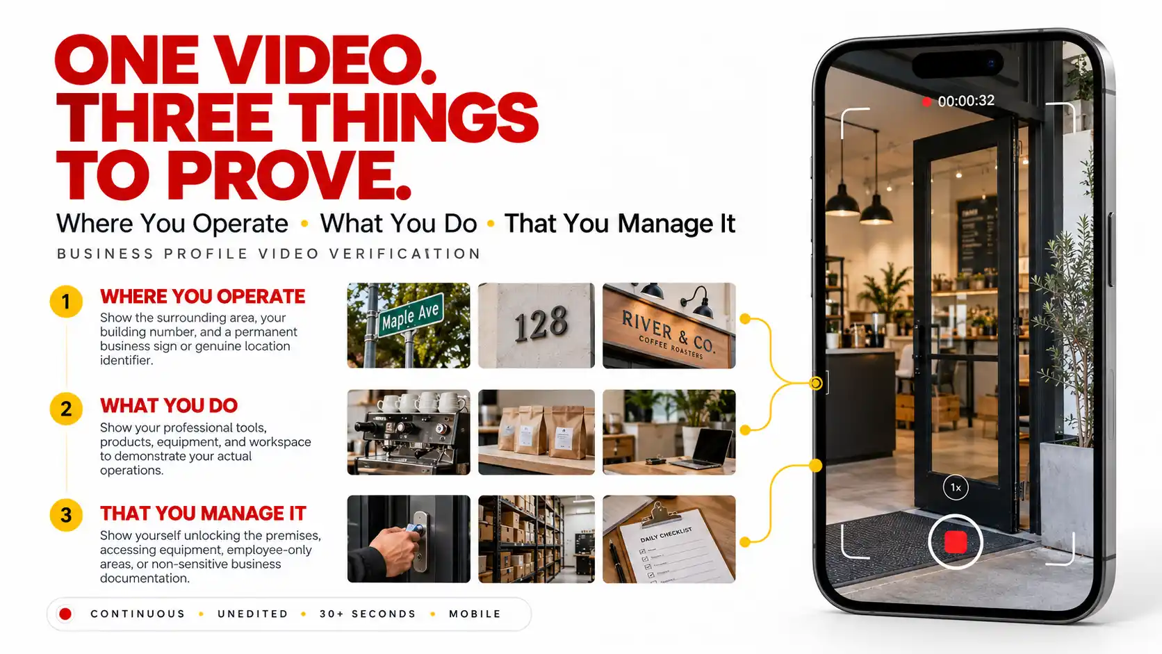 Google Business Profile Video Verification Google Business Profile video verification Hyderabad